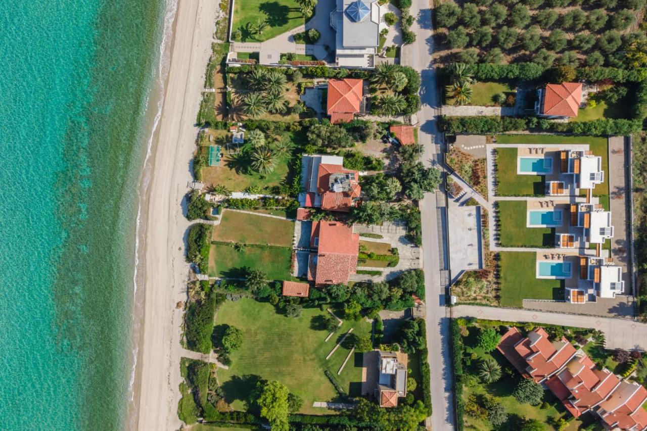 Summer Pearls Luxury Villas โปไลโครโน ภายนอก รูปภาพ